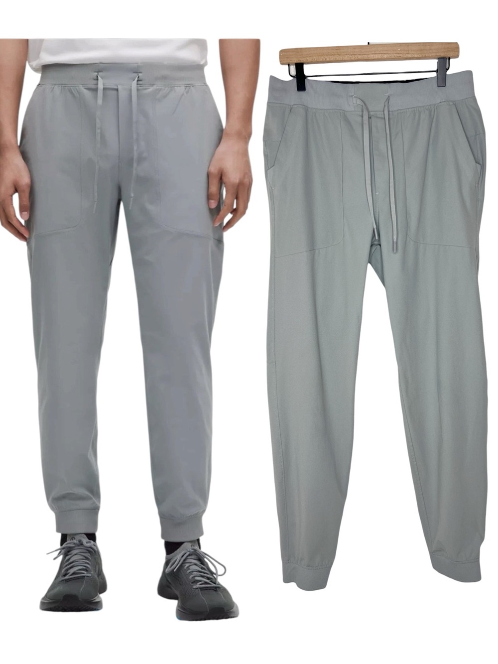 Lululemon Men’s ABC Jogger *TALL Grey Pants size Large - 32” Inseam